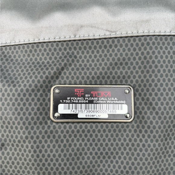 Tumi Alpha 3 Slim Three Way Laptop Briefcase Burnt Orange - Picture 2 of 11